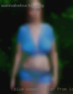 Blue women collar from Iowa, white less collar, DDF.